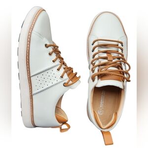 Harmony783 Luxe Grounding Earthing Classic Walker Leather Sneakers Shoes W9.5 M8